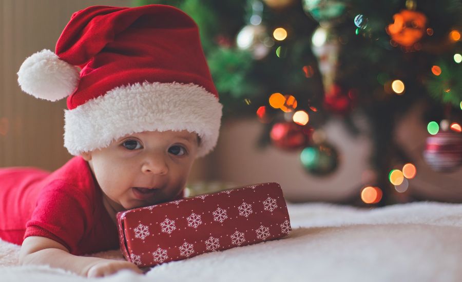 Kalėdinės dovanų idėjos kūdikui